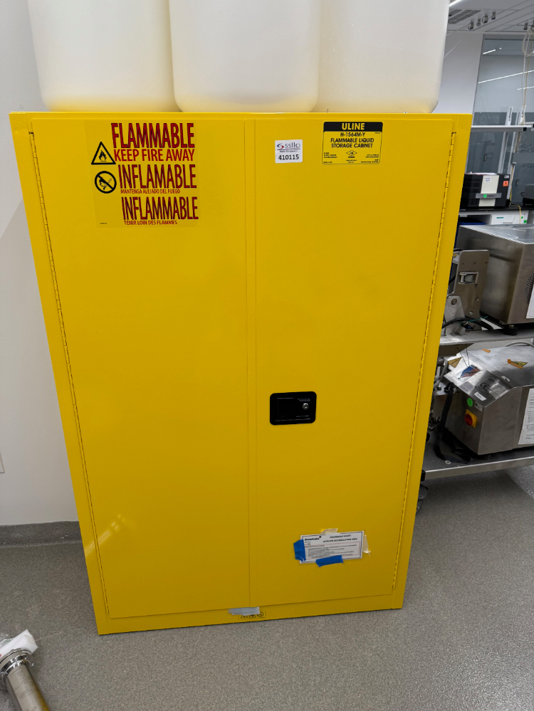 Image of ULINE 45 Gallon Flammable Liquid Storage Cabinet